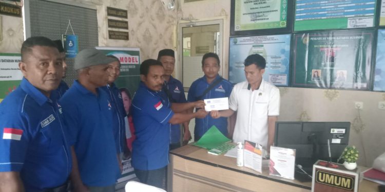 DPC Partai Demokrat SBB Sampaikan Surat Perlindungan Hukum Ke PN Dataran Hunipopu Atas Gugatan PK KSP Moeldoko