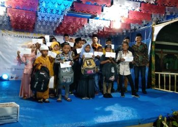 Lilis Tamalene Kobarkan Semangat Berbagi Di Konser Amal Dan Santunan Yatim